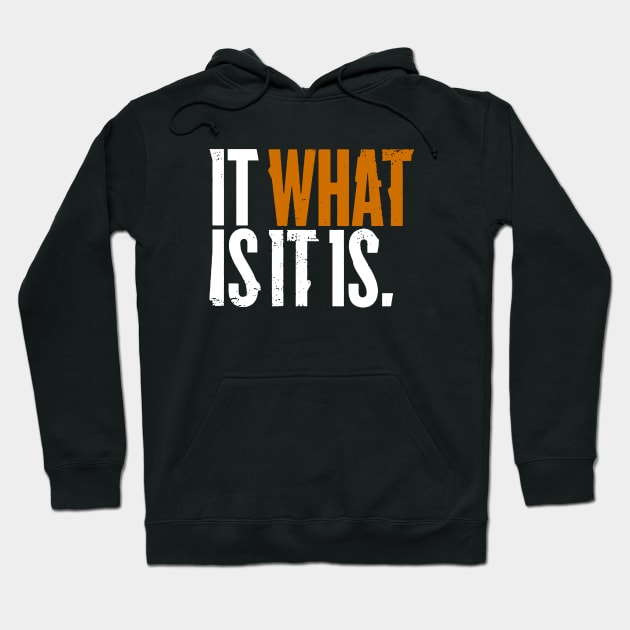 What It Is Hoodie by alicastanley